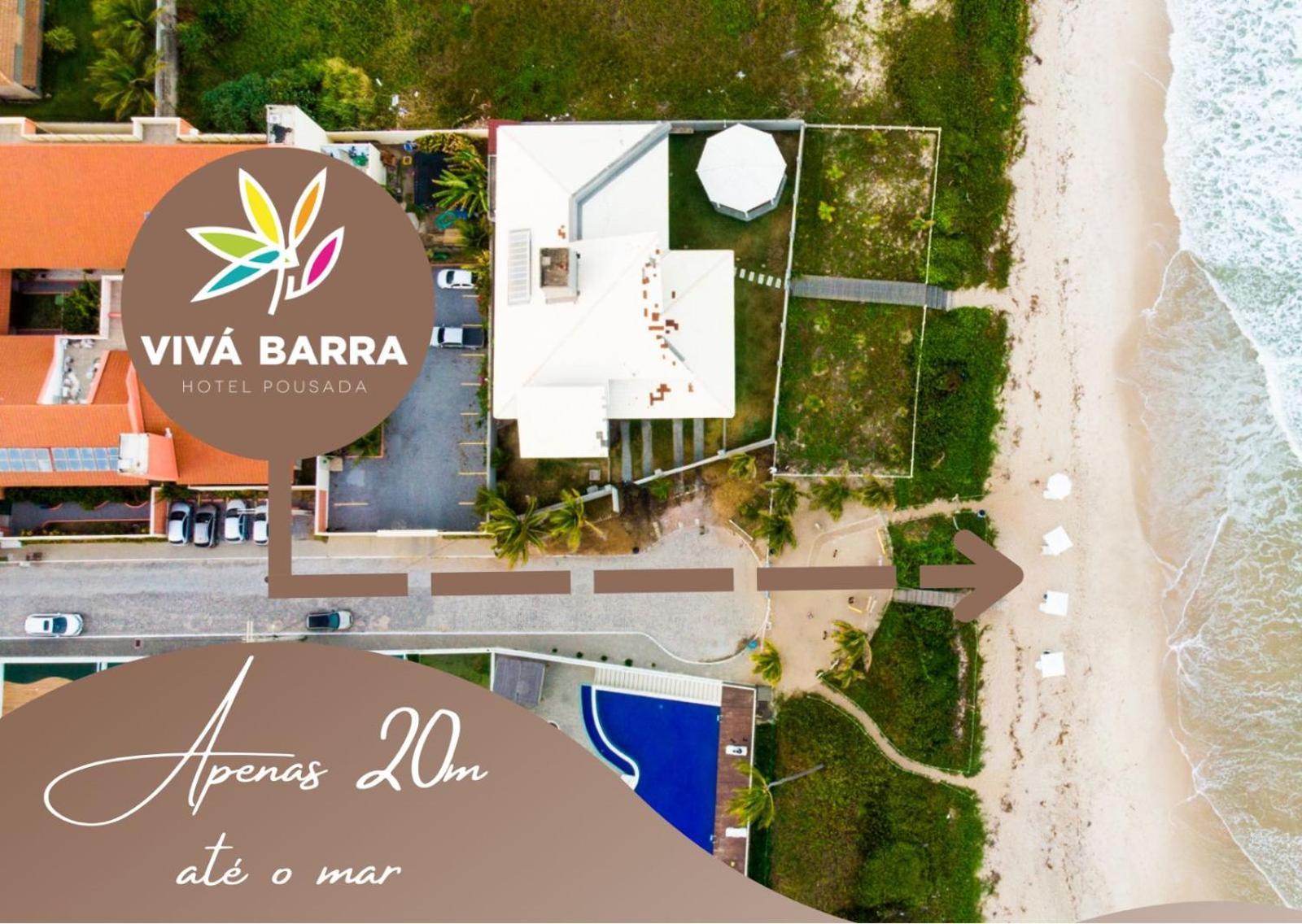 בארה דה סאו מיגל Viva Barra Hotel Pousada מראה חיצוני תמונה